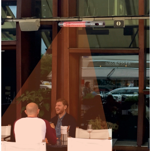 Radiateur de patio mural à infrarouge de Westinghouse - 5100&nbsp;BTU