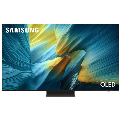 Image 1 de 5.. Téléviseur intelligent Tizen HDR DELO UHD 4K de 55 po de Samsung - 2025