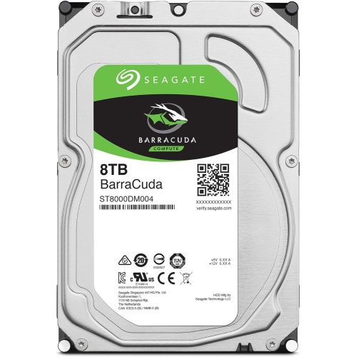SEAGATE  Barracuda 8Tb Internal Hard Drive HDD – 3.5 Inch SATA 6 GB/s 5400 Rpm 256Mb Cache for Computer Desktop PC - (St8000Dm004)