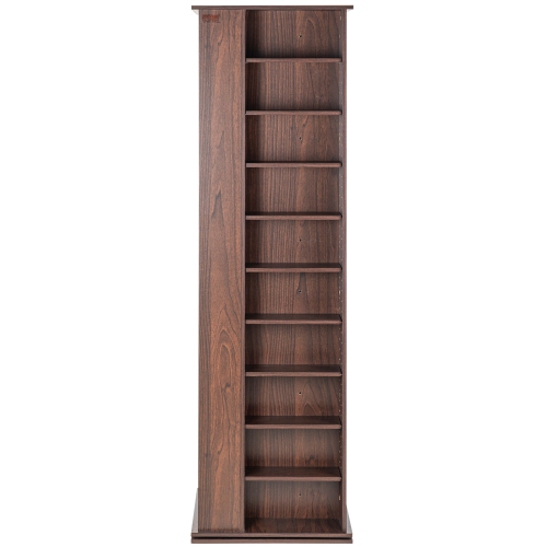 VEVOR Media Storage Cabinet, Rotating Media Tower, Holds up to 1040 CDs, Protects & Organizes Music, Movie, Video Games