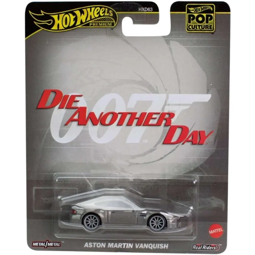 MATTEL  Hot Wheels Premium Pop Culture James Bond 007 Die Another Day Aston Martin Vanquish