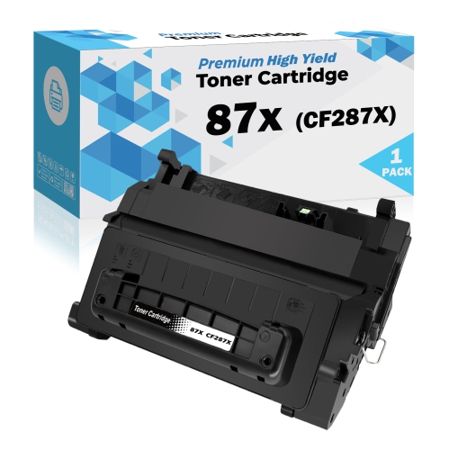 Ultra Toner® Compatible HP 87X CF287X Toner Cartridge Black Extra High Yiled of HP 87A CF287A Laserjet Enterprise Flow MFP M527c M527z M506dn M506n