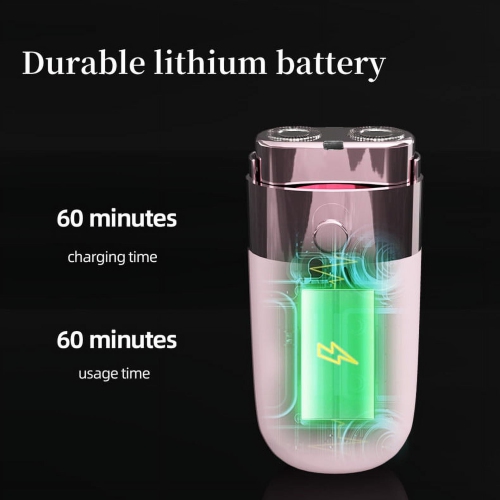 Lady Shaver Mini Painless Bikini Trimmer Epilator Facial Hair Removal Bikini Trimmers Body Groin Trimmer for Face Arms Leg