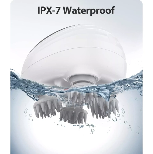 Appareil de massage électrique pour le cuir chevelu avec LED Light, étanche avec 8 griffes de massage