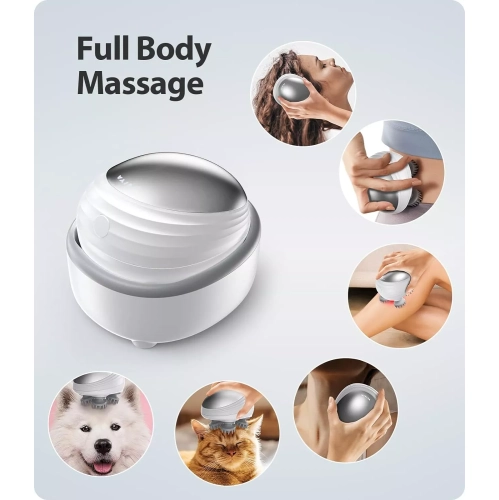 Appareil de massage électrique pour le cuir chevelu avec LED Light, étanche avec 8 griffes de massage