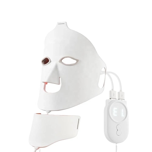 MYACUC  7 Color Led Face Light Therapy Mask，red Light Therapy Mask for Face & Neck Beauty Device for Rejuvenation Skin Tightening Anti-Aging
