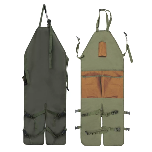 Pour planter Farmer Pochettes réglables Sangle tablier de jardin à pattes fendues résistantes à la poussière