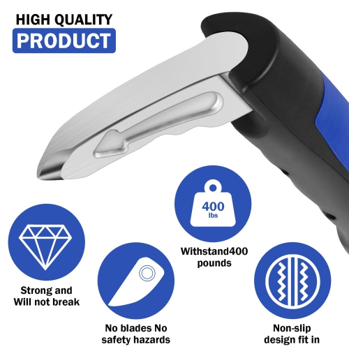 2 pcs Car Door Assist Handle, 2 in 1 Multifunction Car Handle Assist, Portable Automotive Car Handle Assist for Elderly and Car Emergency Tool