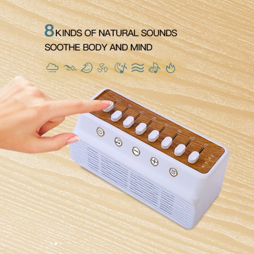 Natural Sound Speakers Sleep Aid Device White Noise Machine with Timing Function Home Audio System Wireless Bluetooth Speaker