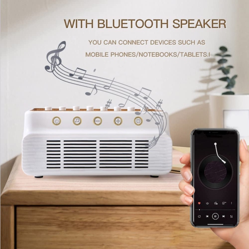 Natural Sound Speakers Sleep Aid Device White Noise Machine with Timing Function Home Audio System Wireless Bluetooth Speaker
