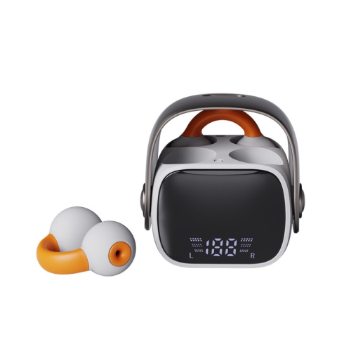 Open Earbuds, Immersive Audio Open Ear Earbuds, Clip on Earbuds for Comfort, Running Earbuds with OpenAudio for Awareness(White)