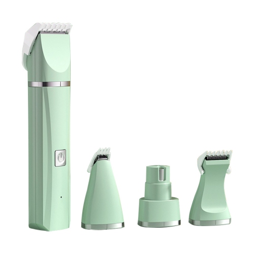 Pet Hair Shaver,Hair Clippers Set for Dog Cat,Cordless Pets Clippers,Low Noise Pet Clippers with 4 Trimmer Blades,Electric Dog Hair Trimmer for Groom