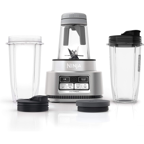 Foodi Smoothie Bowl Maker and Nutrient Extractor- with smartTORQUE and 4 Auto-iQ Presets, Silver