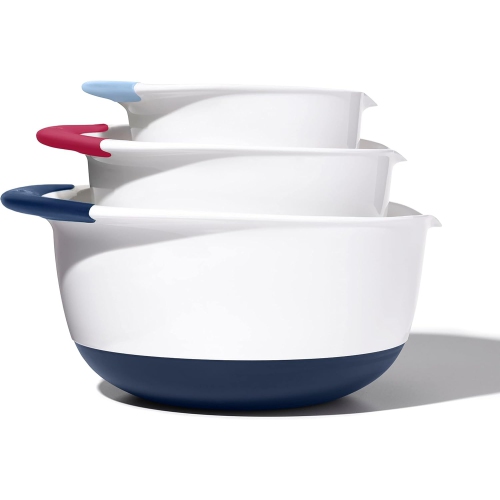 Bols à mélanger en plastique Good Grips S/3 d'OXO