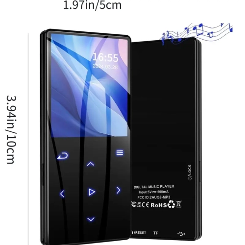 Sound Box XL Wireless 5.0 Subwoofer, 32W Bass, TWS Pairing & 10H Playtime | 128GB MP3 Player with FM Radio & Voice Recorder