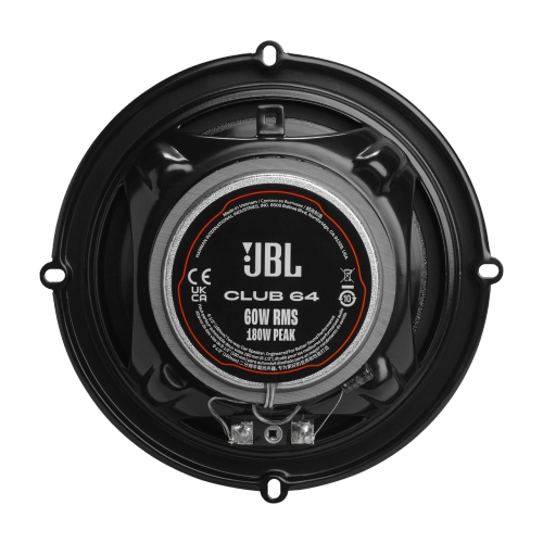 JBL Club 64 Club Series 6-1/2" 60W RMS 2-Way Car Speakers