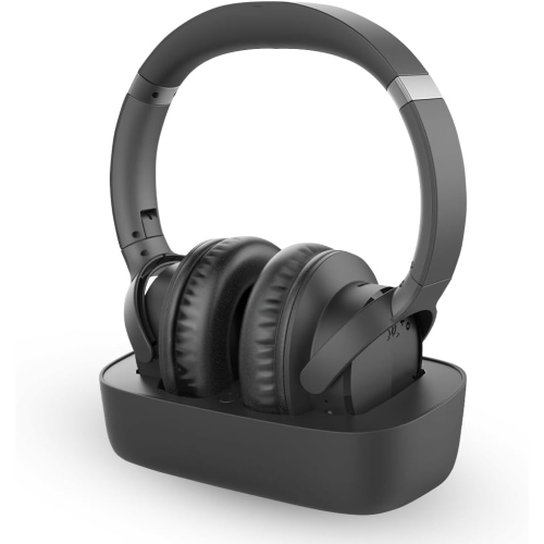 Avantree Ensemble - Wireless Headphones for TV Watching with Charging Dock & Transmitter