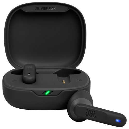 Refurbished - JBL Vibe Flex In-Ear True Wireless Earbuds - Black