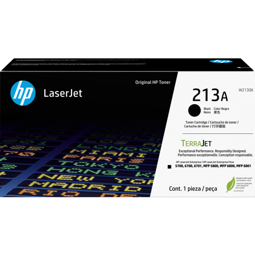 HP 213A Black Original LaserJet Toner Cartridge -