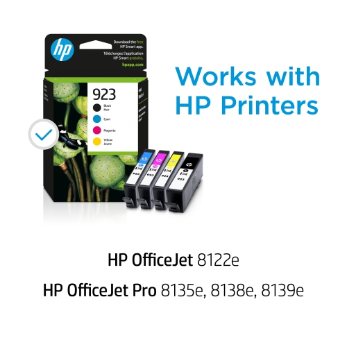 HP 923 Colour/Black Inkjet Cartridge 4-Pack -