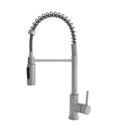 STYLISH  Milano Pull-Down Kitchen Faucet With Water Filter Stainless Steel Brush Love it !!