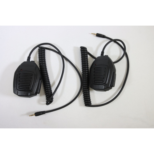 Open box - 2-Way Radio Remote Speaker Microphone – Hands-Free Communication for Walkie-Talkies