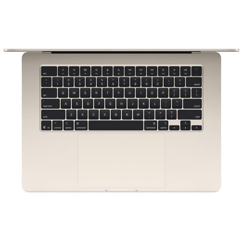 MacBook Air de 15,3 po avec Touch ID d'Apple (2025) - Comète (M4 d'Apple/RAM 16 Go/SSD 512 Go) - Anglais