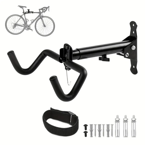 Electric Bike Pedal Assist Sensor, 1.95-Inch Smart Watch with 100 Sports Modes, Adjustable Bike Wall Mount Hook for Home Storage