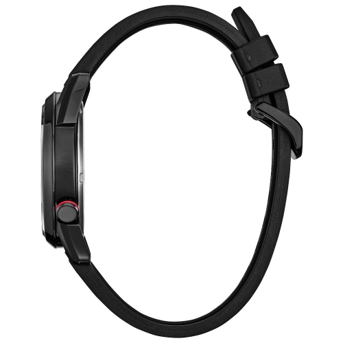 Marvel Mens Venom “Lethal Protector” Boxed Set Eco-Drive Watch 42mm Black Stainless Steel Case Black Polyurethane Strap with Black Dial