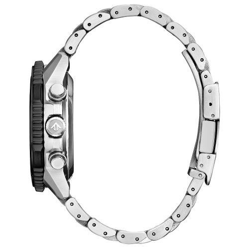 Montre homme à éco-entraînement Promaster Navihawk 40 mm en inox argenté avec cadran kaki Citizen