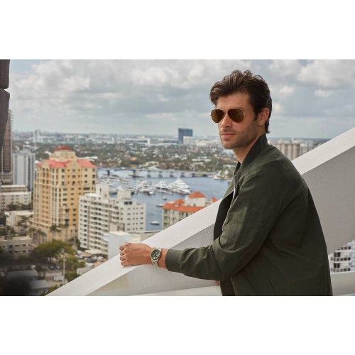 Montre homme à éco-entraînement Promaster Navihawk 40 mm en inox argenté avec cadran kaki Citizen