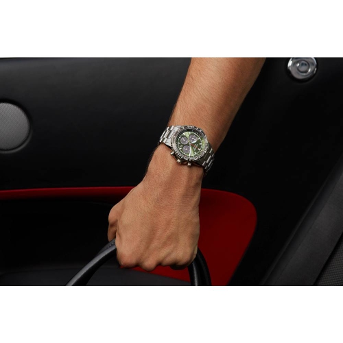 Montre homme à éco-entraînement Promaster Navihawk 40 mm en inox argenté avec cadran kaki Citizen