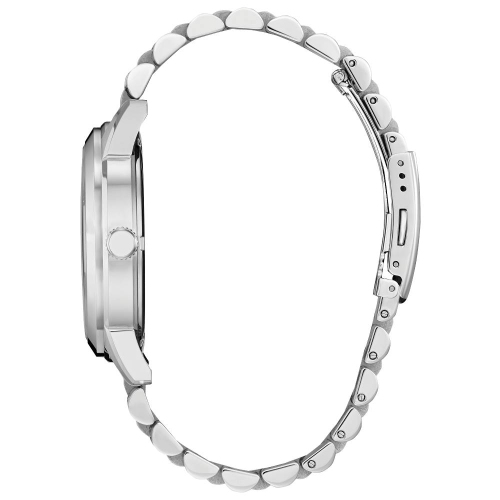 Citizen Mens Rolan Eco-Drive Watch 40.5mm Silver-Tone Stainless Steel Case and Bracelet with Blue Dial