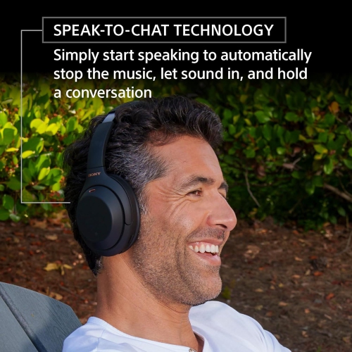 Sony WH-1000XM4 Wireless Industry Leading Noise Canceling Overhead Headphones, Silver, One Size (WH1000XM4/S) by SONY - Open Box condition - Image 4