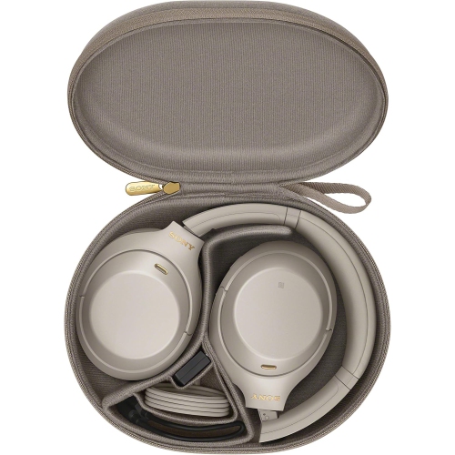 Sony WH-1000XM4 Wireless Industry Leading Noise Canceling Overhead Headphones, Silver, One Size (WH1000XM4/S) by SONY - Open Box condition - Image 10