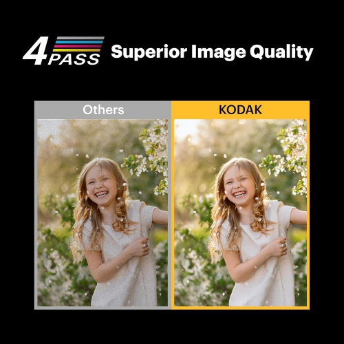 Kodak Dock Plus 4x6in Portable Instant Photo Printer, Compatible with iOS, Android and Bluetooth Devices, No Sheets Incl. - Refurbished(Excellent)