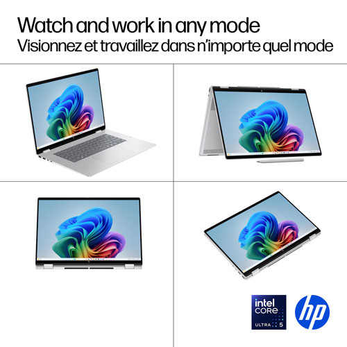 Portable Copilot+ PC 2-en-1 tactile de 16 po OmniBook 7 Flip de HP