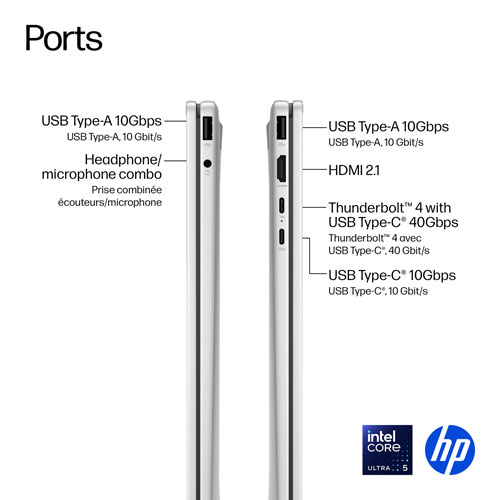 Portable Copilot+ PC 2-en-1 tactile de 16 po OmniBook 7 Flip de HP