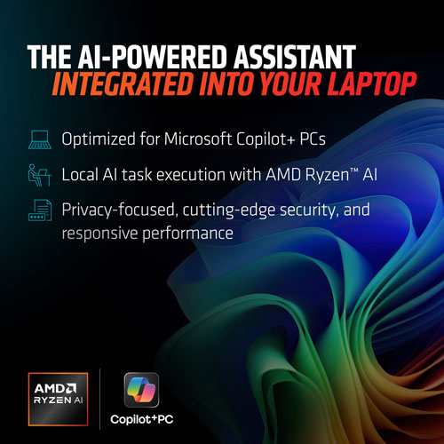 HP OmniBook X Flip 16" Touchscreen 2-in-1 Copilot+ PC Laptop (AMD Ryzen AI 300/32GB RAM/1TB SSD)