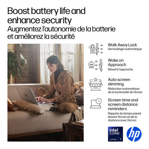 HP OmniBook 7 Flip 16" Touchscreen 2-in-1 Copilot+ PC Laptop (Intel Core Ultra 7-258V/32GB RAM/1TB SSD)