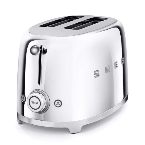 Smeg TSF01SSUS 50's Style Retro 2-Slice Toaster - Chrome by SMEG - Open Box condition - Image 2
