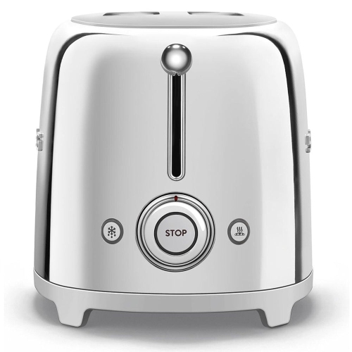 Smeg TSF01SSUS 50's Style Retro 2-Slice Toaster - Chrome by SMEG - Open Box condition - Image 3
