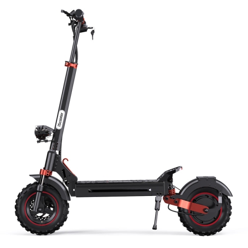 iScooter ix5s Folding Electric Scooter(1000W Motor/64KM Range/ 45KM/H Top Speed/11"Off - Road Solid Tires/Dual Suspension & Double Disc Brake/APP