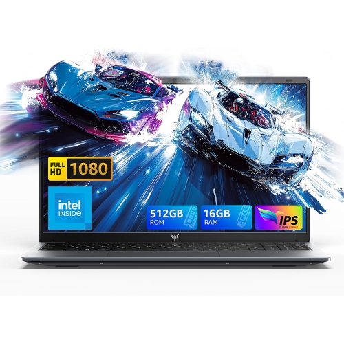 ACEMAGIC  Lx15 15.6" Laptop, Windows 11 Pro Laptop Computer, 16GB Ddr4 512GB SSD, Quad-Core N97 Processor(Up to 3.6Ghz), Ips 1080P Fhd, 180° Open