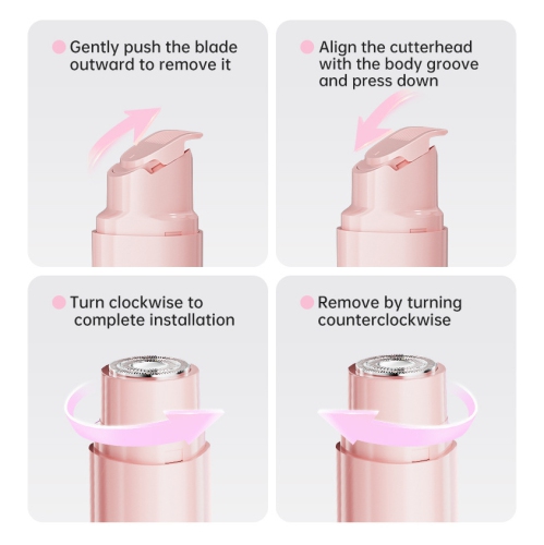 Tondeuse bikini pour femmes,Rasoirs électriques à deux têtes pour les cheveux du corps,Rasoir pour le visage à usage humide et sec,Épilateur