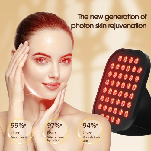 Red Light Therapy Beauty Lamp for Face & Body,Portable IR Blue Light Therapy Panel Lamp for Full Body Use,850nm Infrared Red Light Therapy Lamp