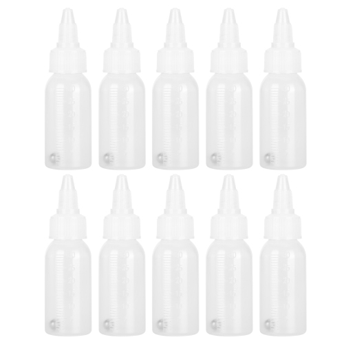 Bouteille de peinture vide 30&nbsp;ml Contenant à condiments à base de pigments résistant à la corrosion avec balance