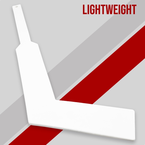 Mini bâton de gardien de but de hockey de PRISP - Bâton de hockey au genou de 20&nbsp;po en plastique pour gardien de but; Cadeau de sport pour