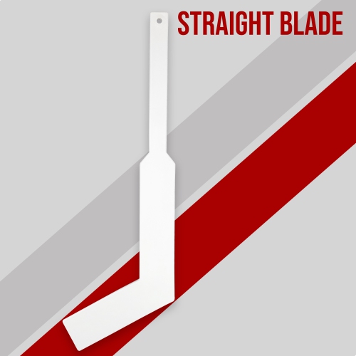 Mini bâton de gardien de but de hockey de PRISP - Bâton de hockey au genou de 20&nbsp;po en plastique pour gardien de but; Cadeau de sport pour