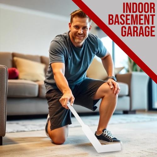 Mini bâton de gardien de but de hockey de PRISP - Bâton de hockey au genou de 20&nbsp;po en plastique pour gardien de but; Cadeau de sport pour